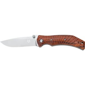Navaja Italiana FOX EXTREME ELITE FX-121 CB con hoja de acero Böhler N690Co de 8,5 cm y empuñadura de cocobolo estabilizado de 11,5 cm