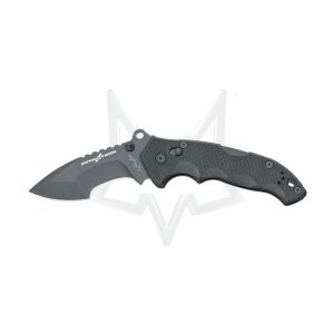 Navaja Italiana FOX SPECWOG ALFA FX-310 con hoja de acero Böhler N690Co de 9,2 cm y empuñadura de G10 color negro de 12,8 cm