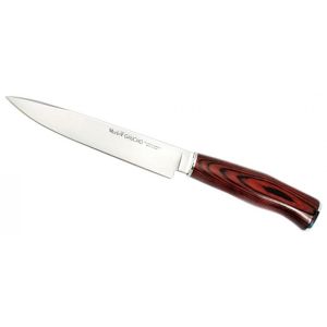 Muela Cuchillo GAUCHO-20CO hoja de acero MoVa de 20 cm y empuñadura de madera de cocobolo.