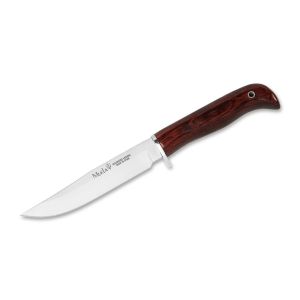 Compra aquí tu Cuchillo Muela GRED-13R con hoja de acero MoVa de 13 cm y empuñadura de madera de coral de 11 cm, ¡Somos su tienda en Albacete!