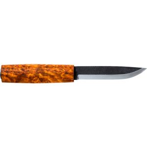 Cuchillo nórdico HELLE 96 Viking con hoja de acero H3LCA Carbon de 11.0 cm y empuñadura de Abedul de 10.5 cm
