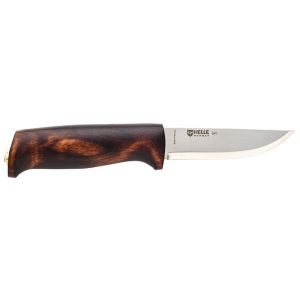 Cuchillo nórdico HELLE 200007 Gro con hoja de acero 12C27 de 6.7 cm y empuñadura de Abedul de 8.8 cm