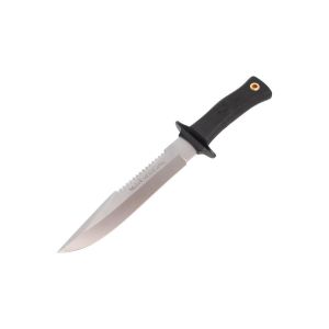 Muela Cuchillo Mirage MIRAGE-20 hoja de acero MoVa de 20 cm y empuñadura de goma negra.