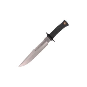 Muela Cuchillo Mirage MIRAGE-23 hoja de acero MoVa de 23 cm y empuñadura de goma negra.
