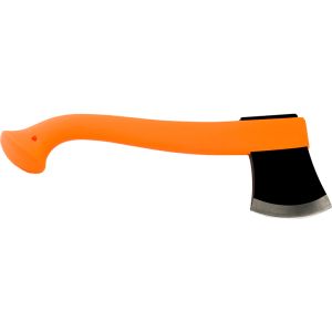 Hacha de Morakniv supervivencia Naranja con hoja de acero 12C27 (inox) de 11.5 cm y empuñadura de Polímero de 11.5 cm