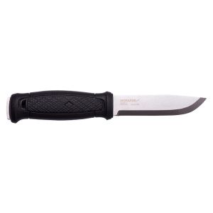 Cuchillo Morakniv Garberg MM - Hoja Inox con hoja de acero 12C27 (inox) de 10.9 cm y empuñadura de Caucho de 12.0 cm