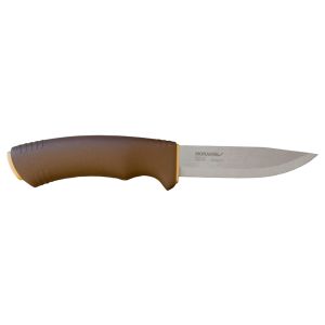 Cuchillo Morakniv Bushcraft Survival Desert con hoja de acero 12C27 (inox) de 10.9 cm y empuñadura de Caucho de 12.3 cm