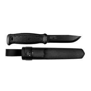 Cuchillo Morakniv Garberg Carbono con hoja de acero Carbono de 10.9 cm y empuñadura de Caucho de 12.0 cm