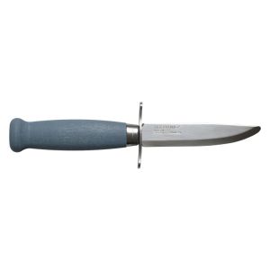 Cuchillo Morakniv Scout 39 Safe Blueberry con hoja de acero Acero de 8.7 cm y empuñadura de Abedul de 9.4 cm