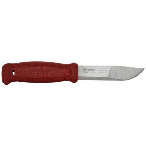 Cuchillo Morakniv Kansbol Dala Red con hoja de acero Acero sueco reciclado de 10.9 cm y empuñadura de TPE Caucho de 11.7 cm