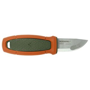 Cuchillo Morakniv Hunting - Eldris con hoja de acero Acero sueco reciclado de 5.9 cm y empuñadura de Polímero de 8.6 cm