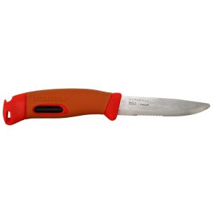 Cuchillo Morakniv Companion spark Emergency (S) con hoja de acero 12C27 de 9.1 cm y empuñadura de Polímero de 11.5 cm