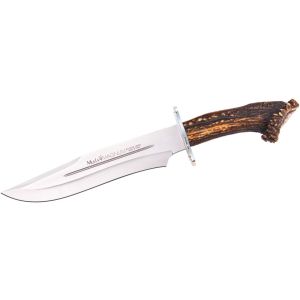 Muela Cuchillo de Caza Magnum MAGNUM-26 hoja de acero MoVa de 26 cm y empuñadura de asta de ciervo. Aparece en la película Seraphim Falls.