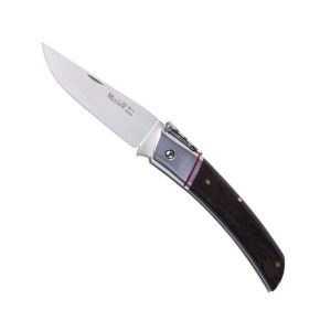 Muela Navaja NPQ-8GR navaja hoja de acero MoVa de 8 cm y empuñadura de granadillo.