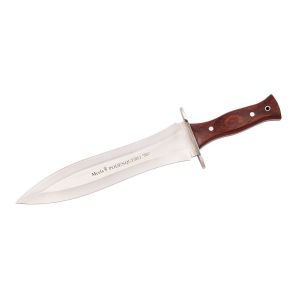 Compra aquí tu Cuchillo Muela PODENQUERO-26R con hoja de acero inoxidable Nitro-42 de 24 cm y empuñadura de madera Rosewood de 13 cm. , ¡Somos su tienda en Albacete!
