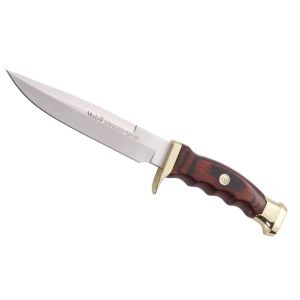 Muela Cuchillo RANGER-14R hoja de acero MoVa de 14 cm y empuñadura madedera de coral.