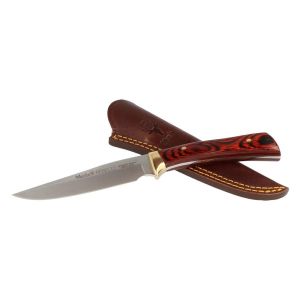 Muela Cuchillo REBECO 11R hoja de acero MoVa de 12 cm y empuñadura de estamina.