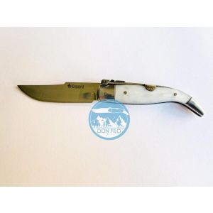 Navaja clásica albaceteña teja aluminio Nacar Nº1 de Antonio Roncero