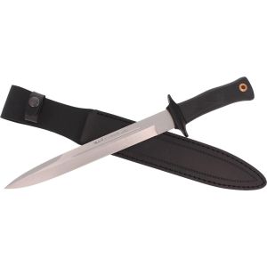 Muela Cuchillo SCORPION-26W hoja de acero MoVa de 26 cm y empuñadura de goma.