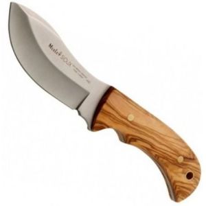 Muela Cuchillo SIOUX-10.OL hoja de acero MoVa de 10 cm y empuñadura de olivo.